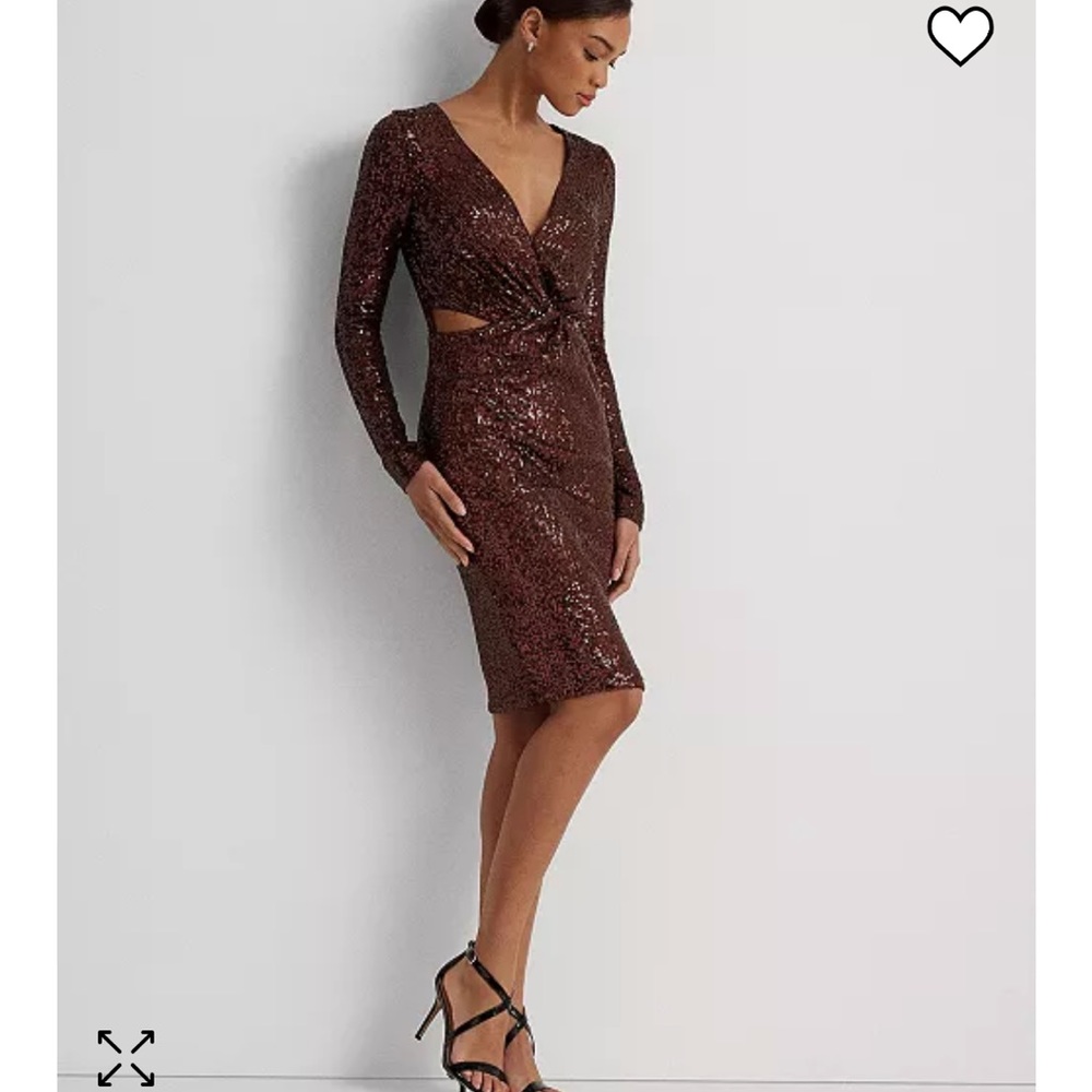LAUREN RALPH LAUREN. New
Women's Side-Cutout Embellished